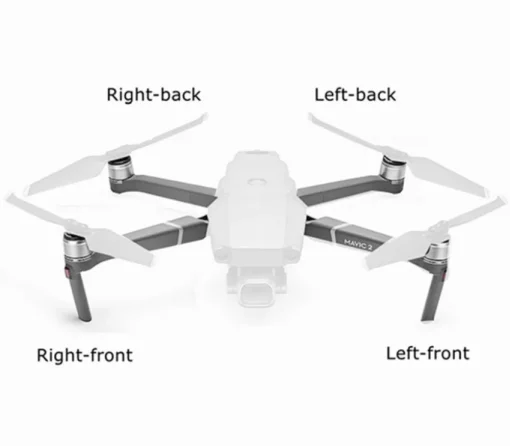 Bras avant gauche complet pour drone DJI Mavic 2 Pro / Zoom - Imagen 2