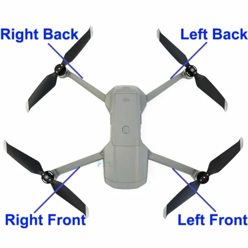 Bras avant gauche complet d’origine pour drone DJI Mavic Air 2 - Image 3